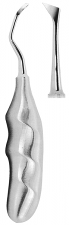 Root Elevators with anatomically shaped handle