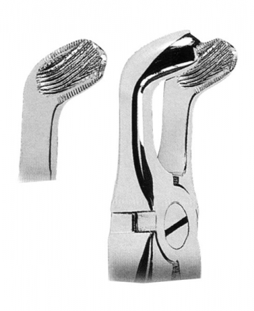 Extracting Forceps With Anatomically Shaped Handle