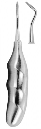 Root Elevators with anatomically shaped handle
