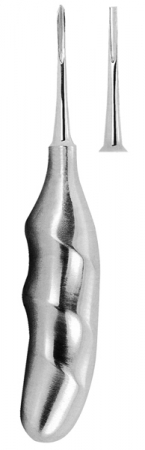 Root Elevators with anatomically shaped handle